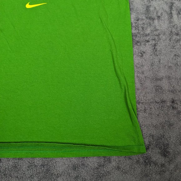 Oregon Ducks Shirt Women Medium Green Always Us Short Sleeve Athletic Nike Tee - Picture 5 of 16